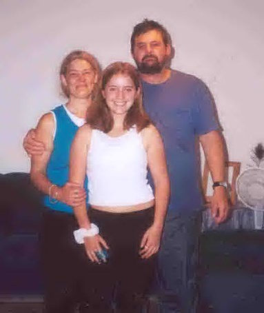 My sister, Aunt, and Uncle.